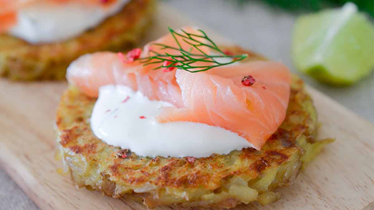 galettes saumons-pommes de terre