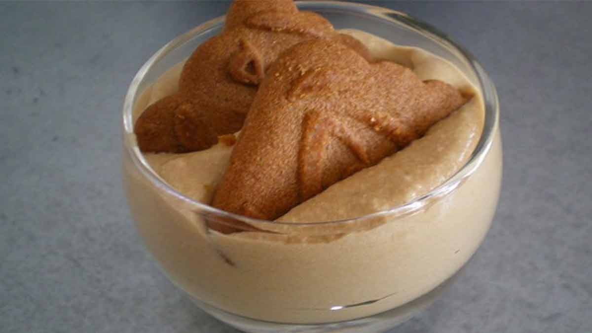 mousse spéculoos