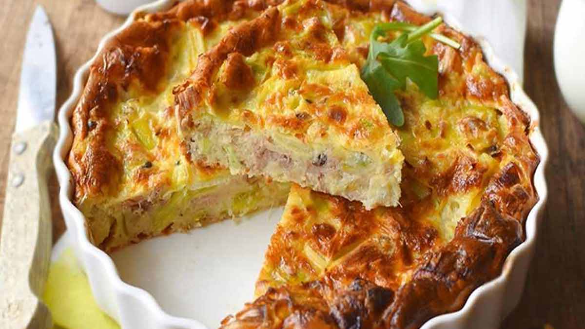 quiche au Bridelight et thon