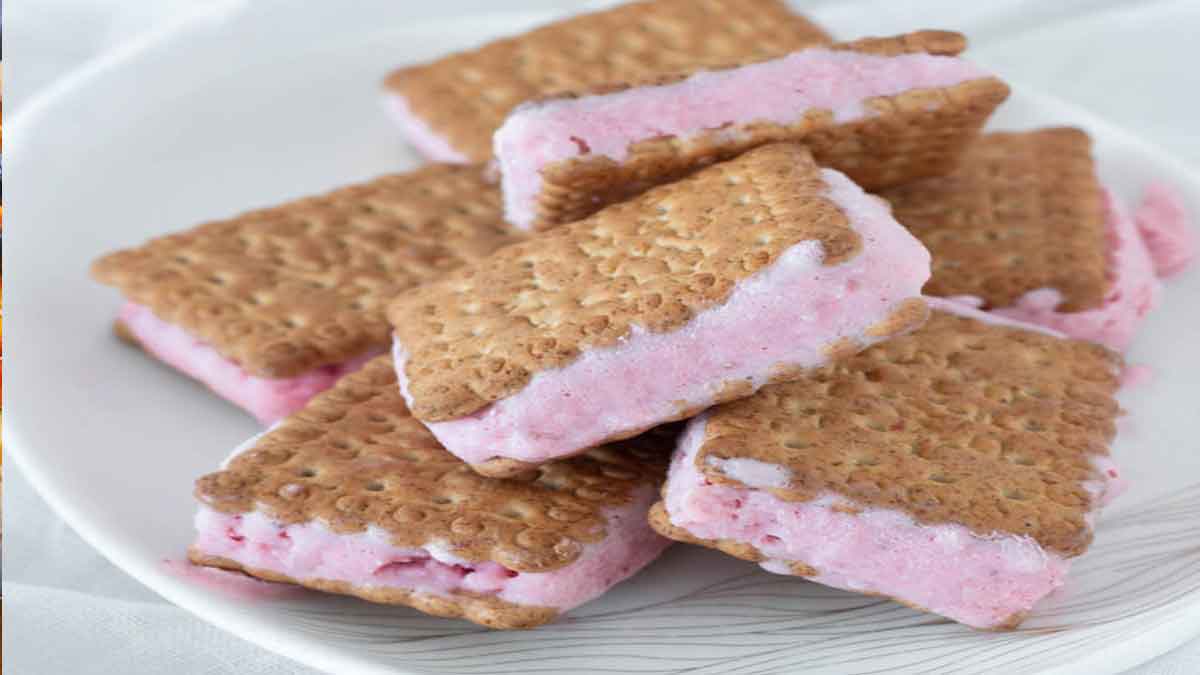 biscuits à la glace cerise