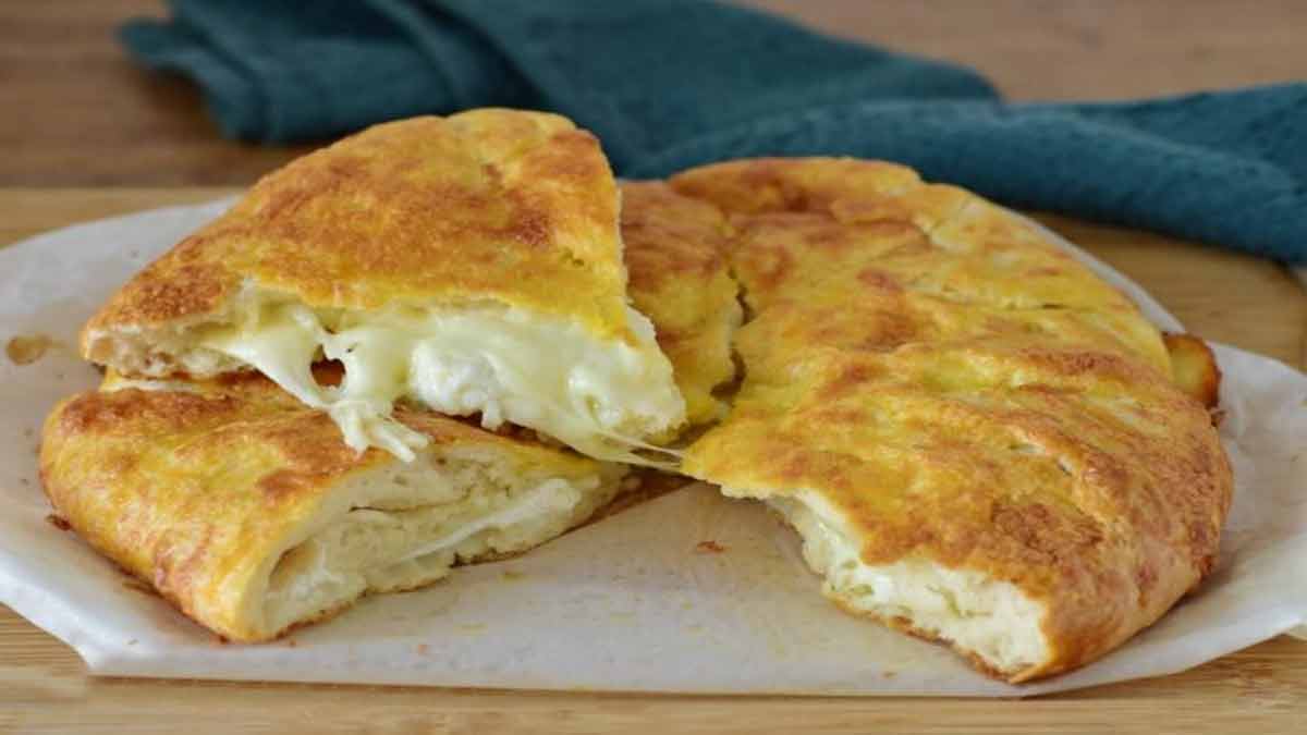 fougasse à la mozzarella et yaourt