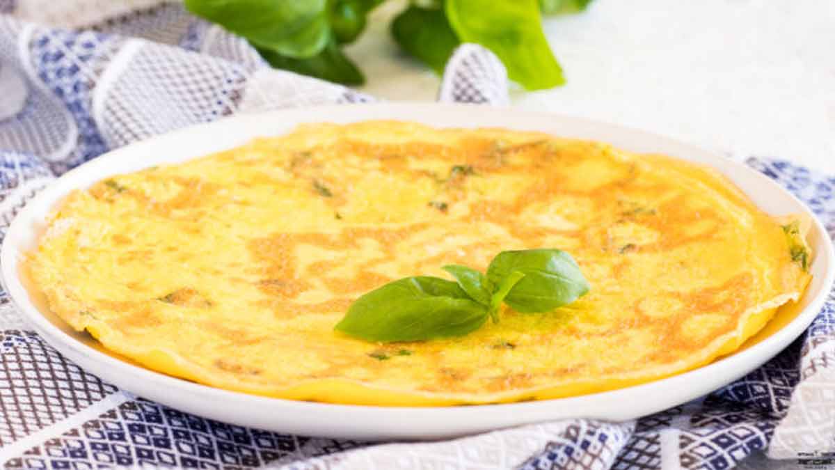 omelettes au basilic