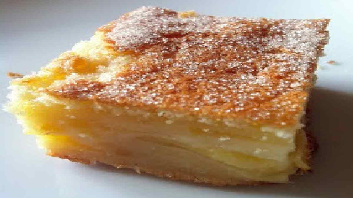 flan en pommes au four