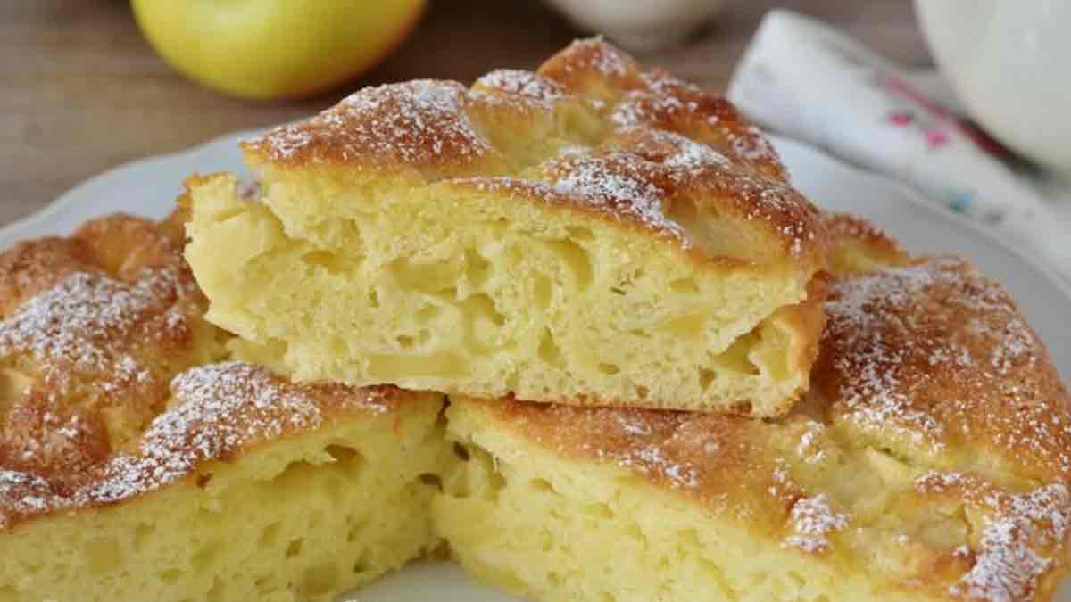 tarte aux pommes et yaourt grec