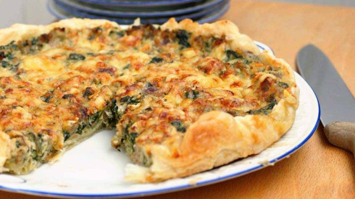 Appétissante quiche au thon