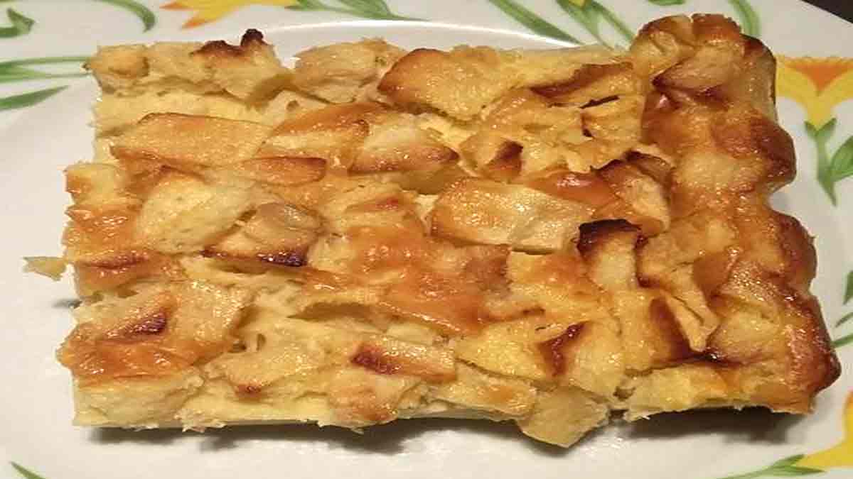 Délicat clafoutis aux pommes