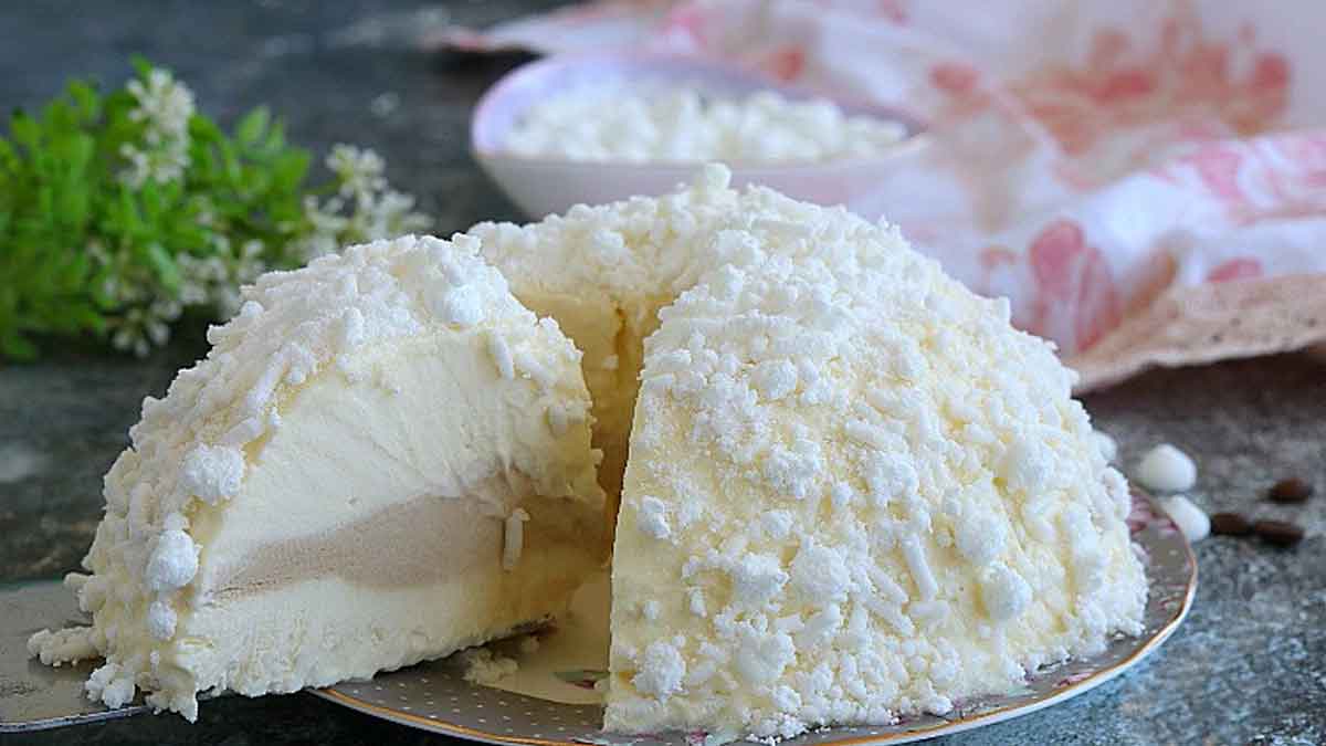 gâteau à la truffe blanche