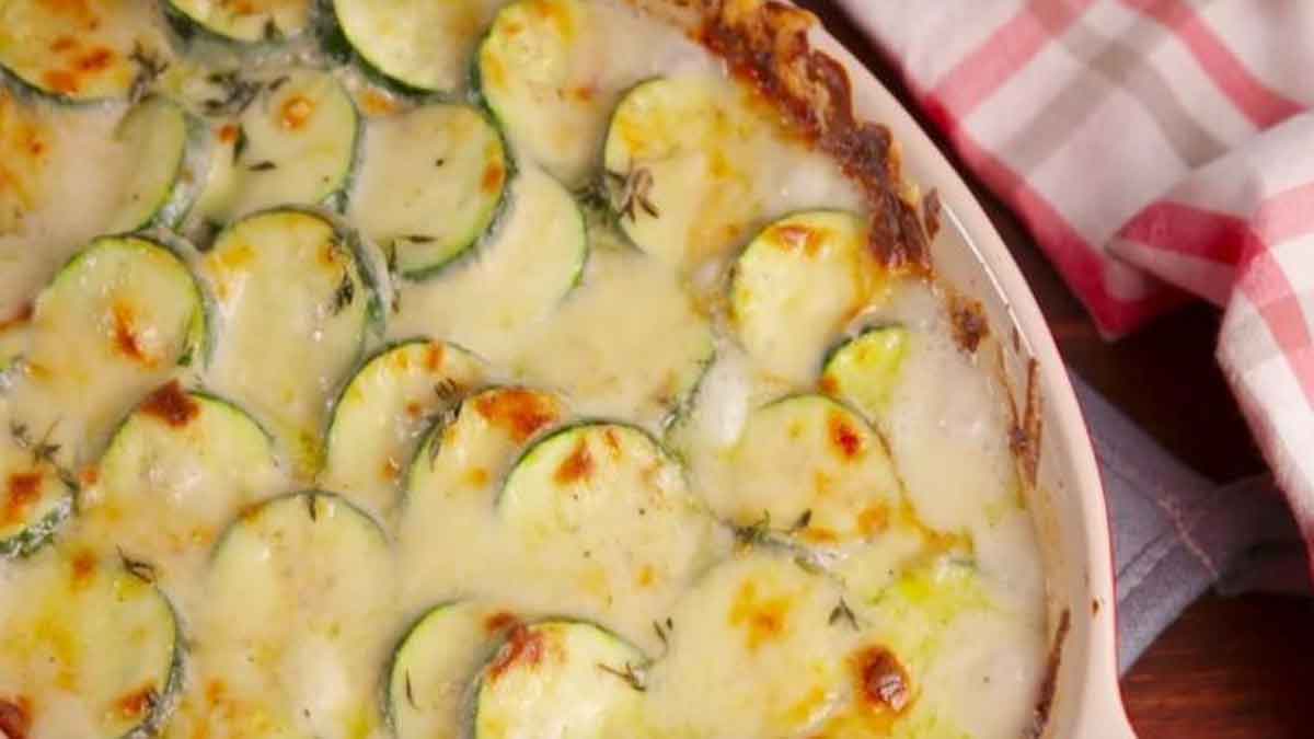 gratin de courgettes fait maison