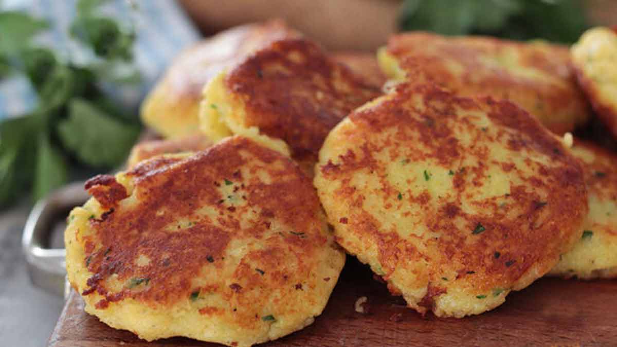 boulettes de pommes de terre et son parmesan