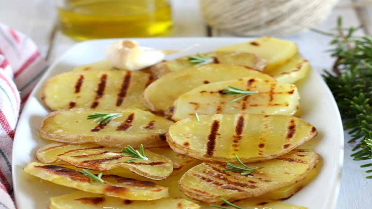 pommes de terre grillées au romarin