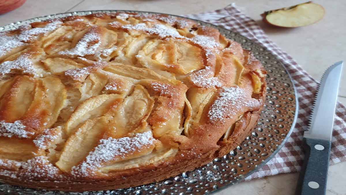 tarte aux pommes de grand-mère