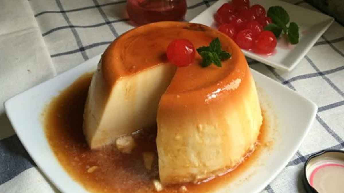 Flan au mascarpone