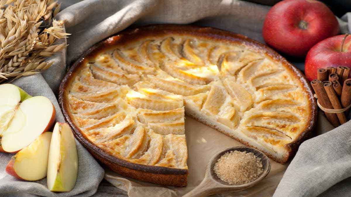 Tarte aux pommes et au yaourt