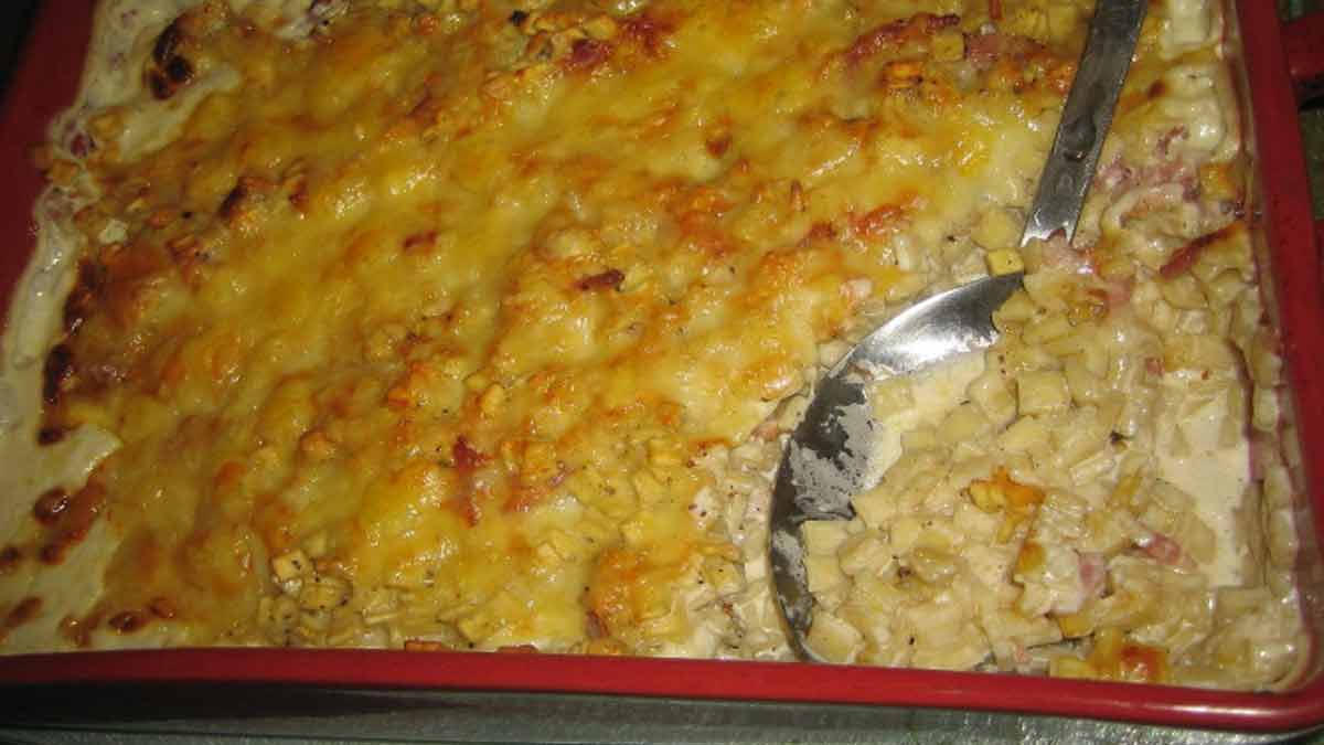 gratin savoyard de crozets au beaufort