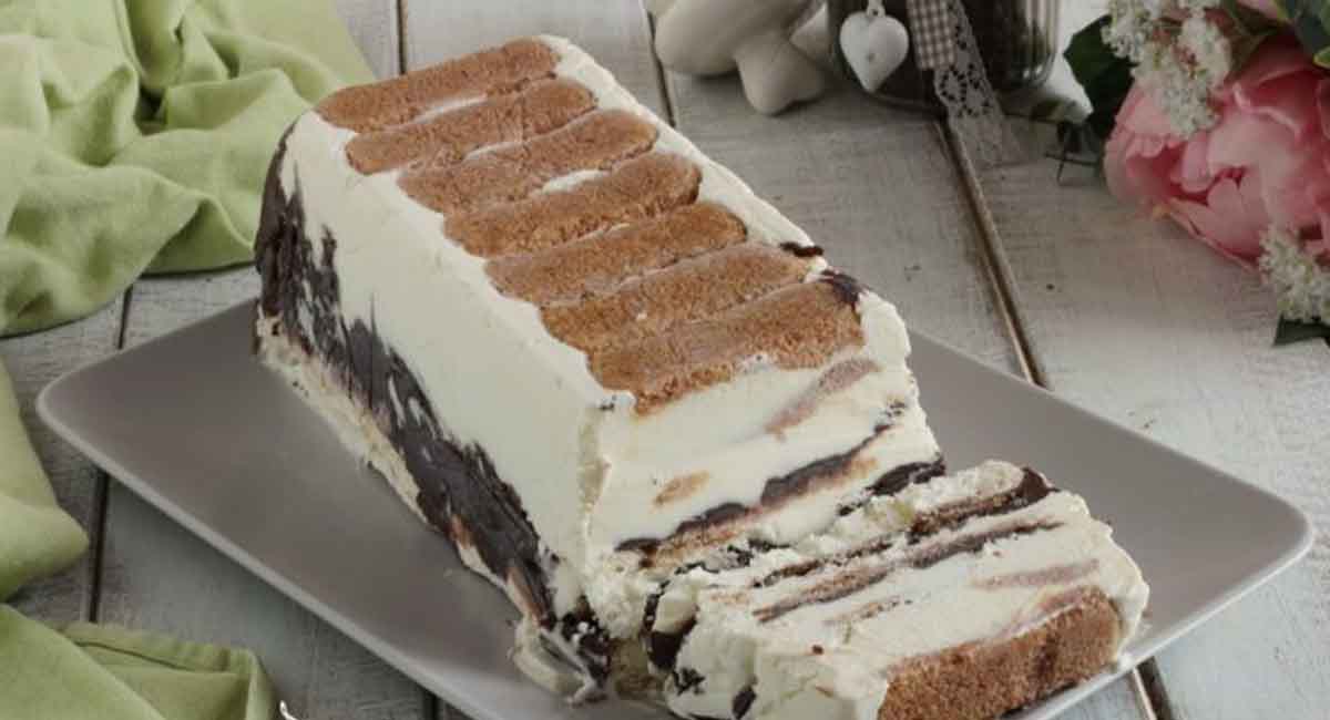 Bûche à la crème glacée