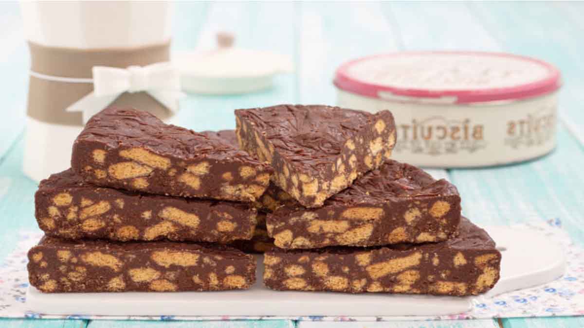 Gâteau aux biscuits au café et au chocolat