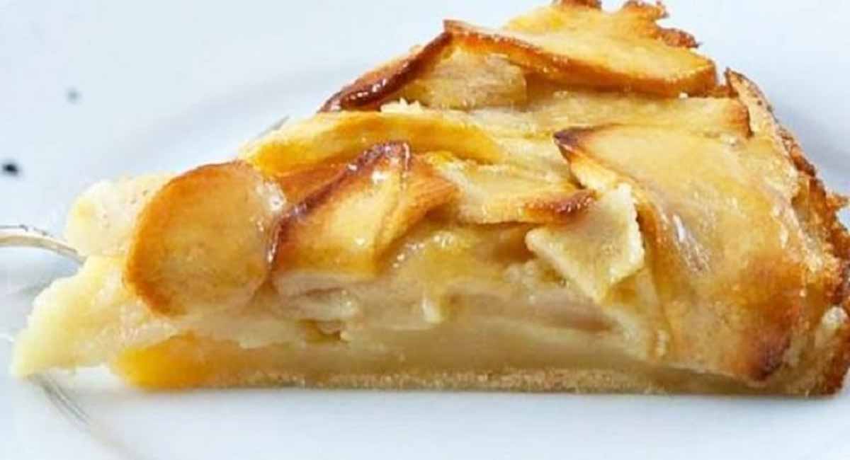 Tarte aux pommes style gâteau