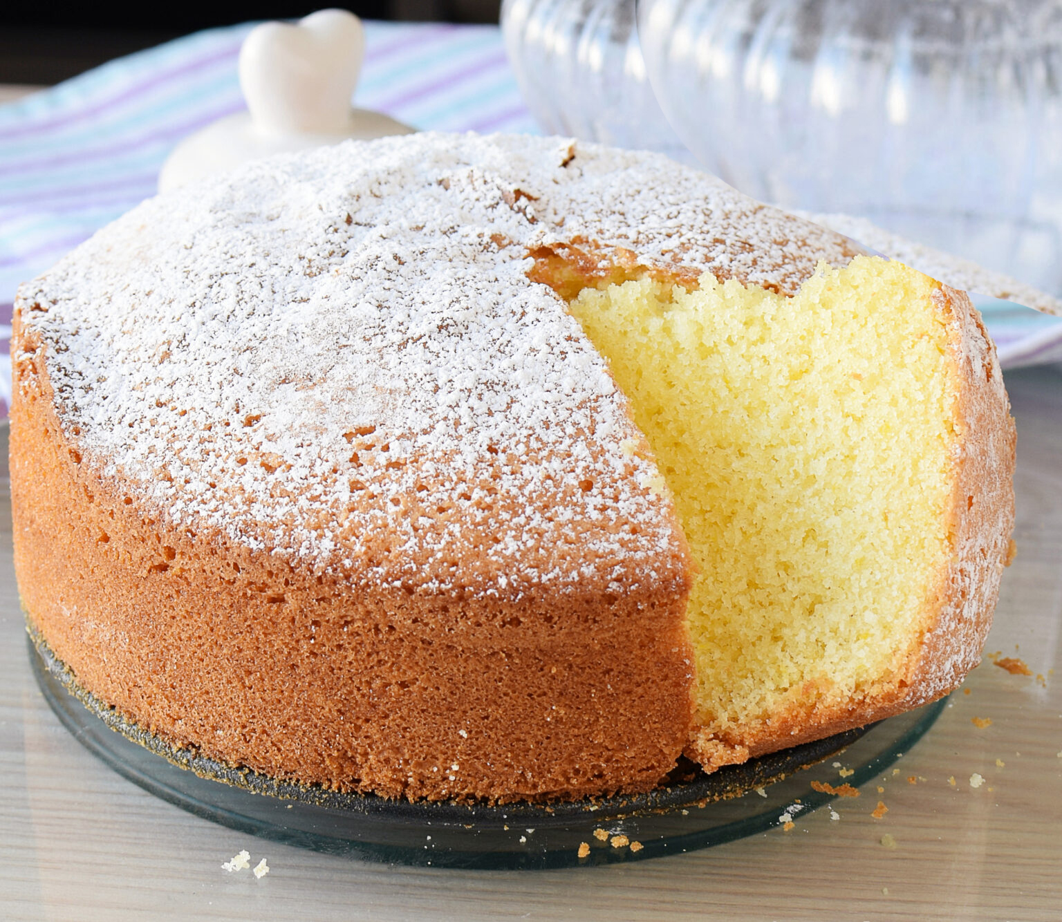 Gâteau moelleux sans gluten ni lactose