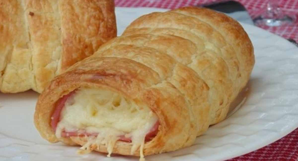 Roulés au jambon et fromage