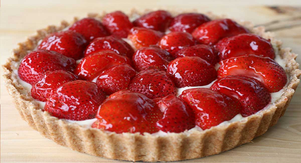 Tarte aux fraises à l’ancienne