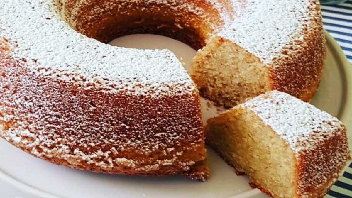 Gâteau au lait sans beurre