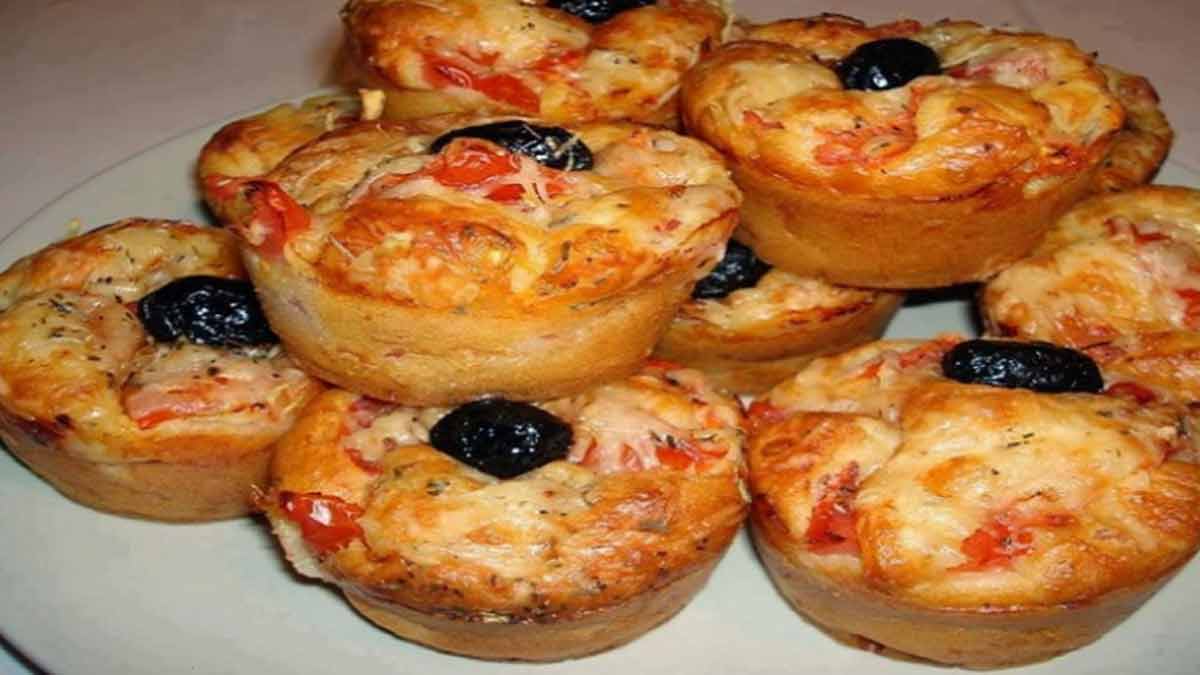 Muffins salés façon pizza