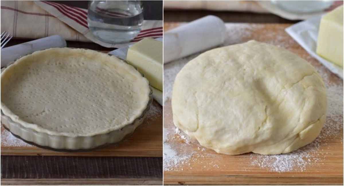 Pâte brisée pour apéritifs salés