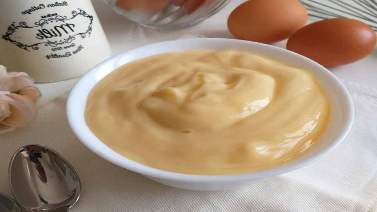 Crème pâtissière au citron et à la vanille