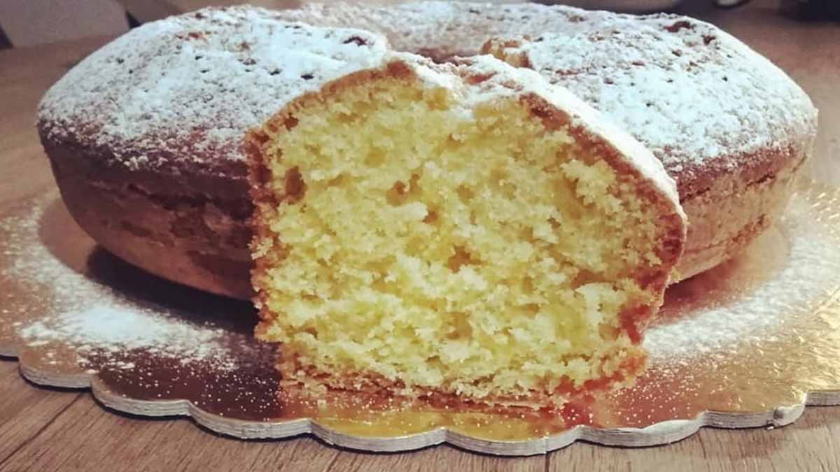 Gâteau au lait à la vanille