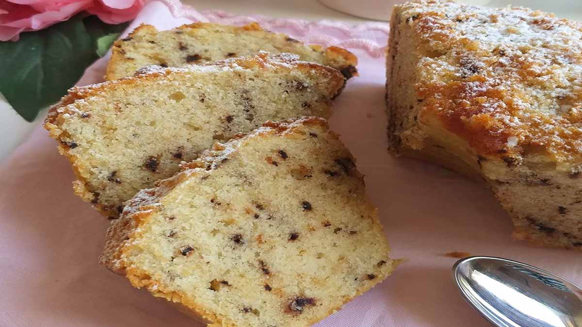 Gâteau au yaourt aux pépites de chocolat