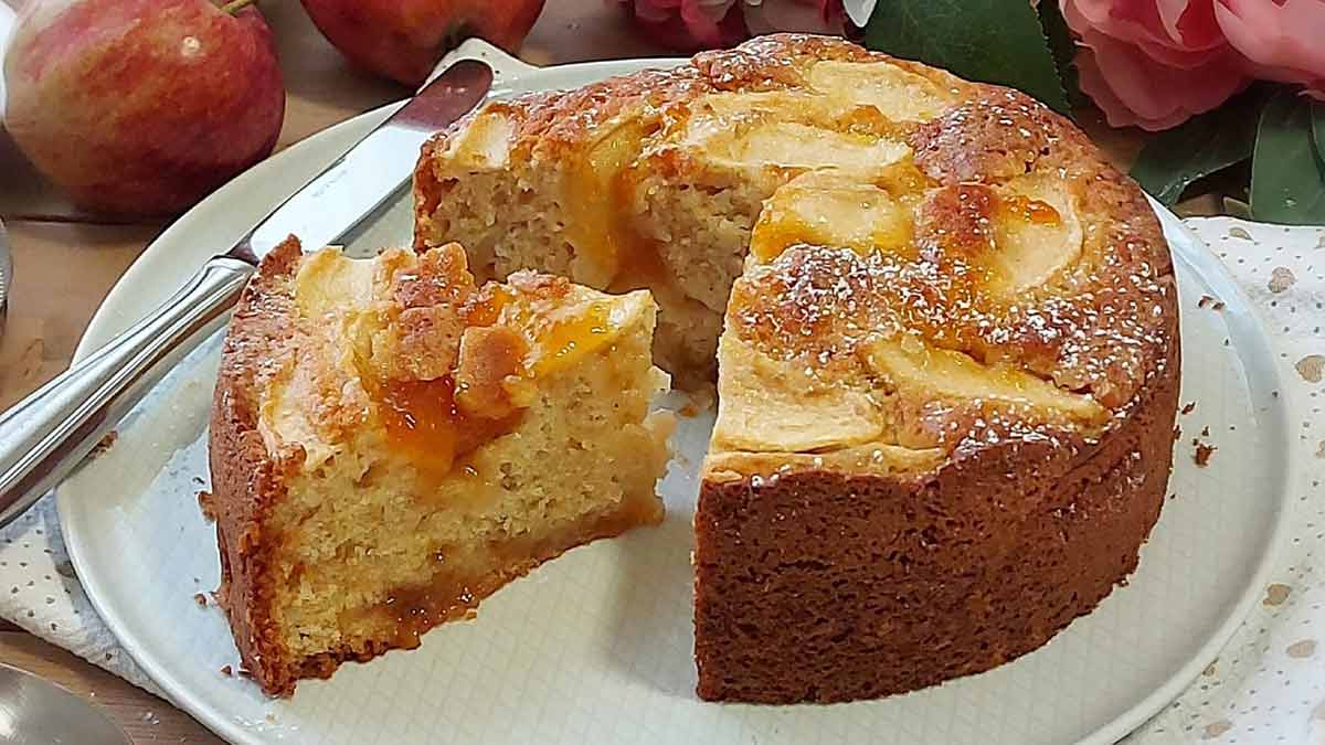 Gâteau au yaourt et aux pommes