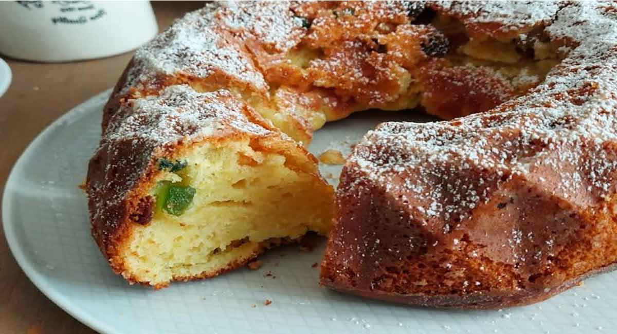 Gâteau panettone moelleux