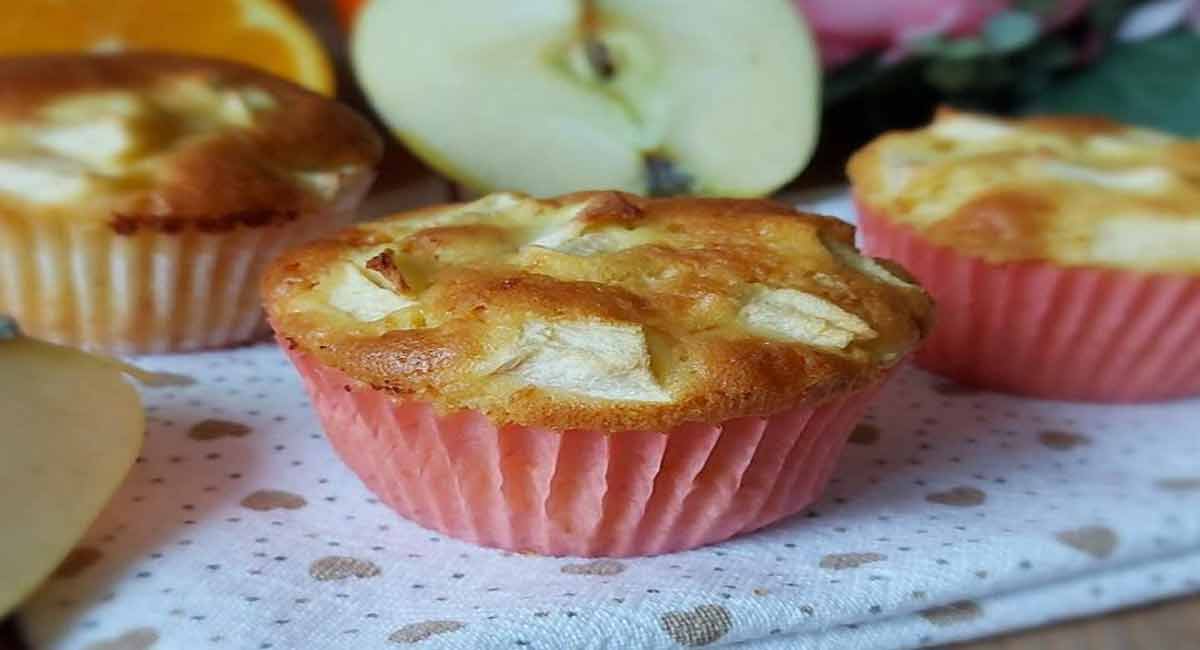 Muffins aux pommes