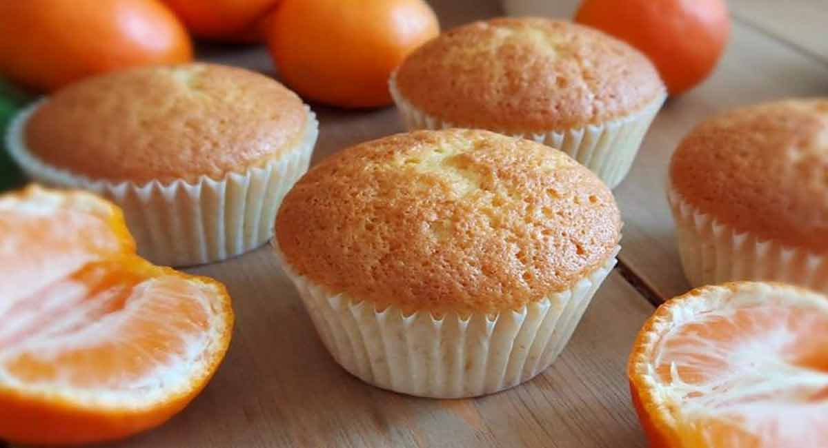 Muffins moelleux à la mandarine