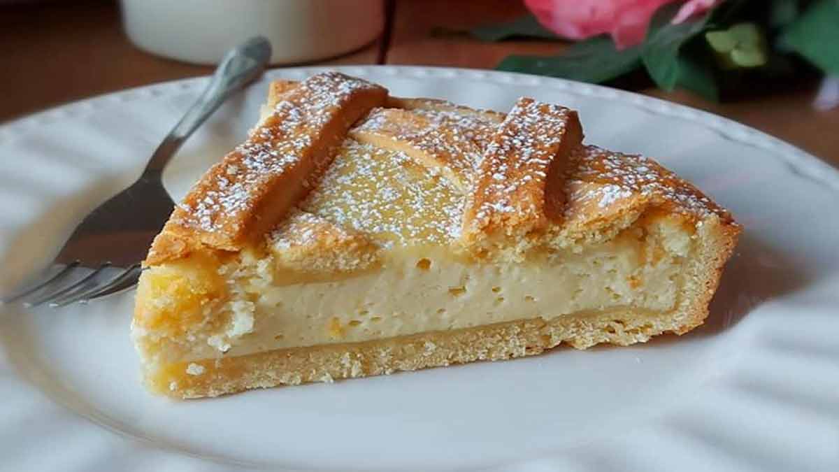 Tarte à l’orange et à la crème pâtissière