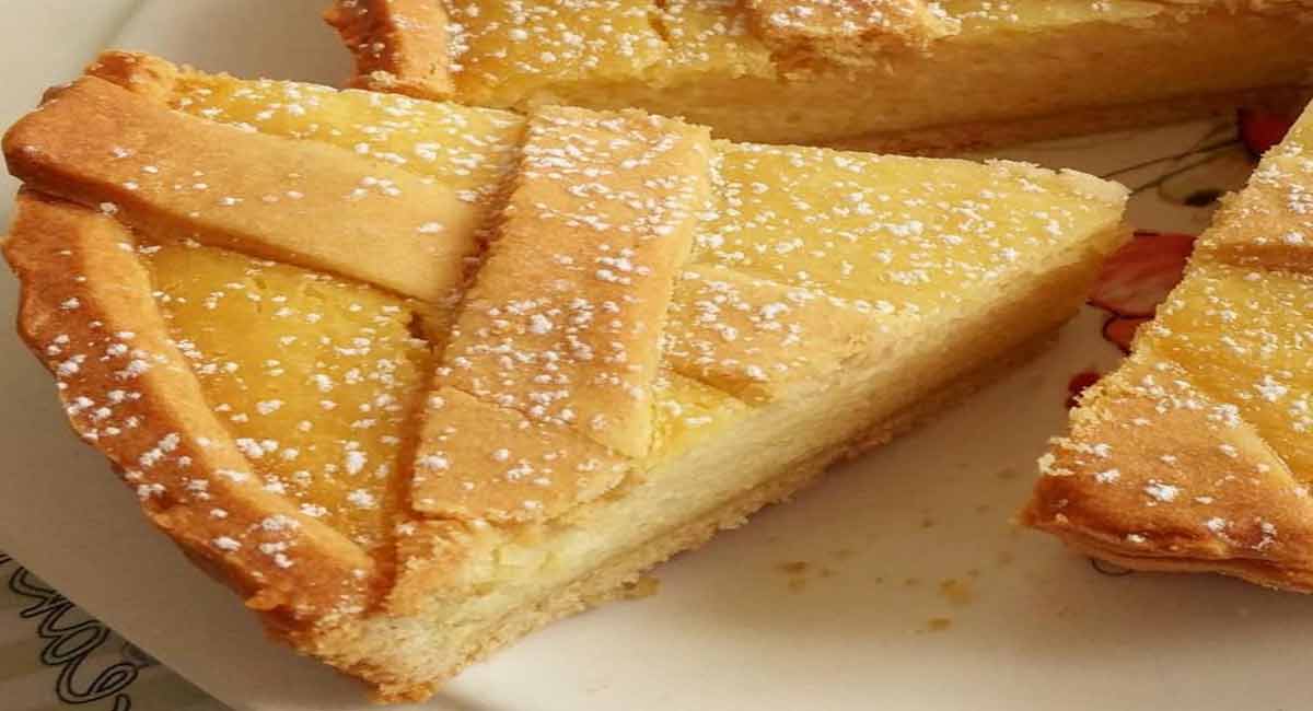 Tarte crémeuse à la ricotta