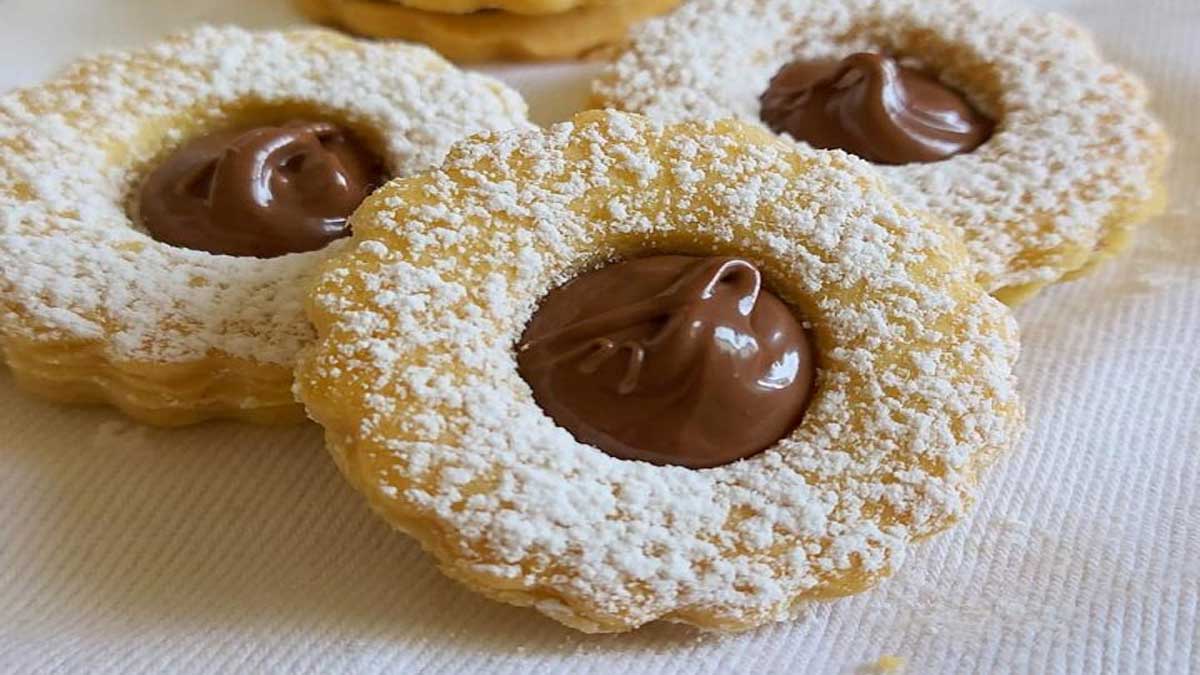 Biscuits fourrés au Nutella