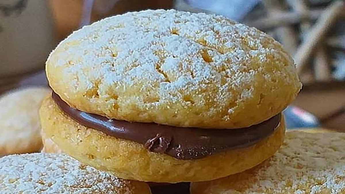 Biscuits fourrés au Nutella