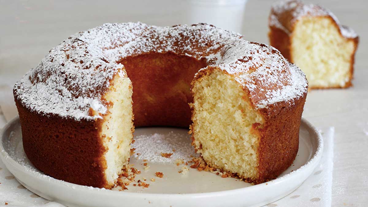 Gâteau moelleux sans beurre au yaourt