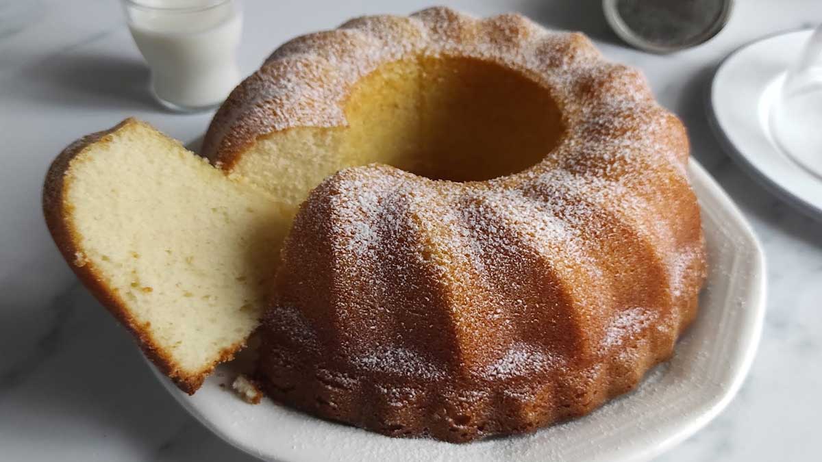 Gâteau sucré au mascarpone