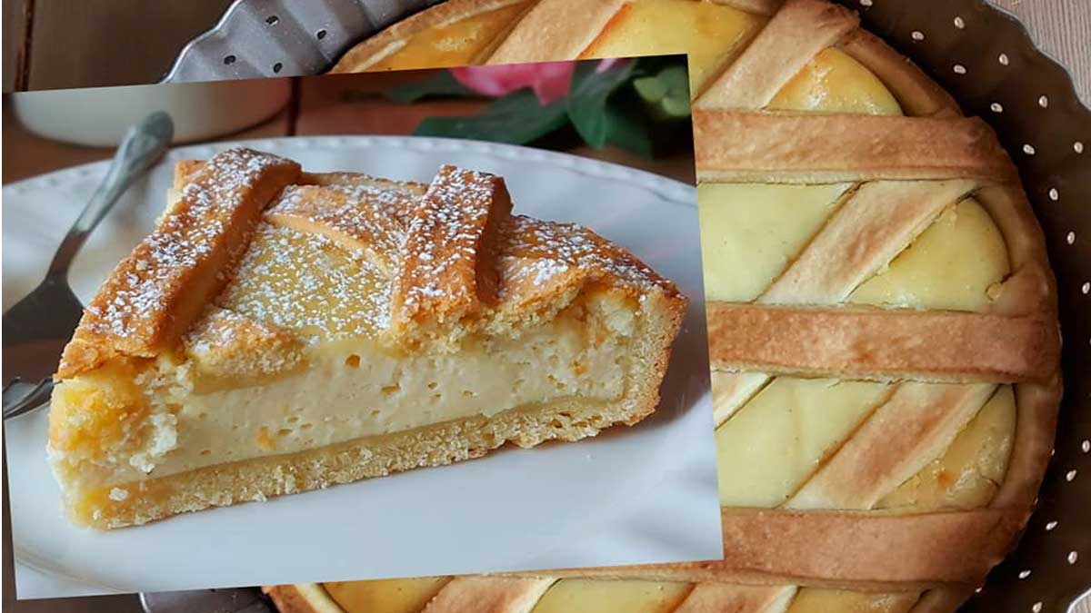 Tarte crémeuse à la ricotta