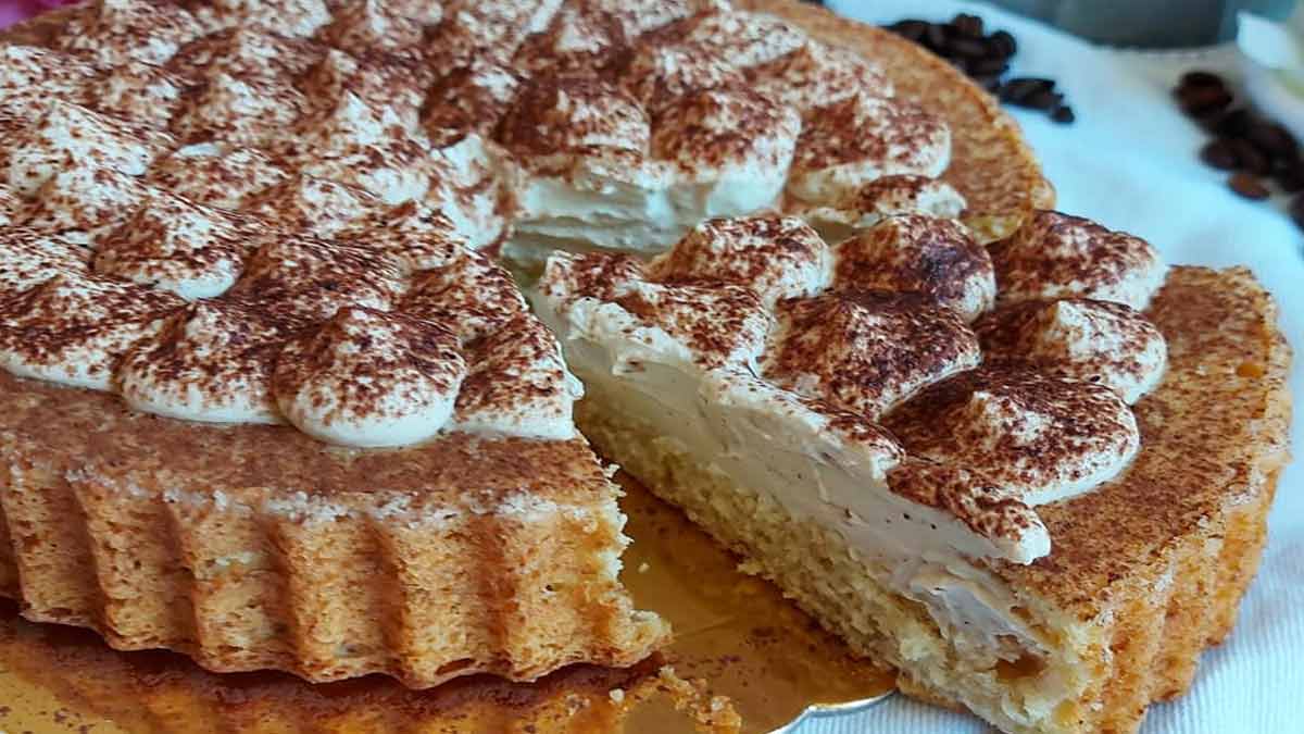 Tarte farcie à la crème de mascarpone