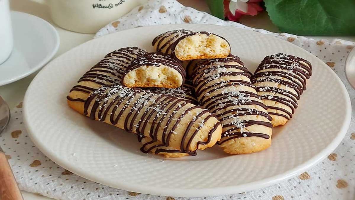 Biscuits à la noix de coco et au chocolat