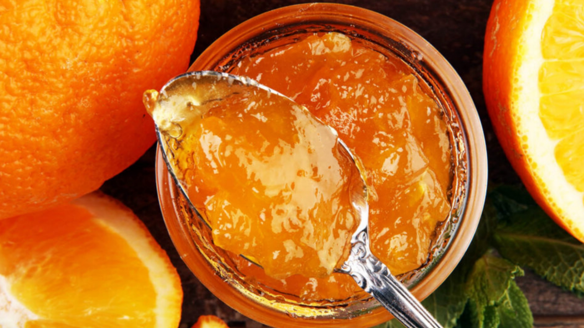 Confiture d'oranges et pommes