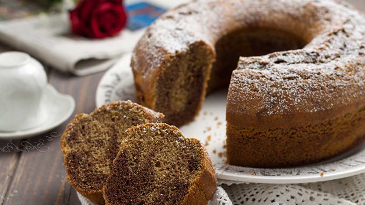 Gâteau au chocolat et café