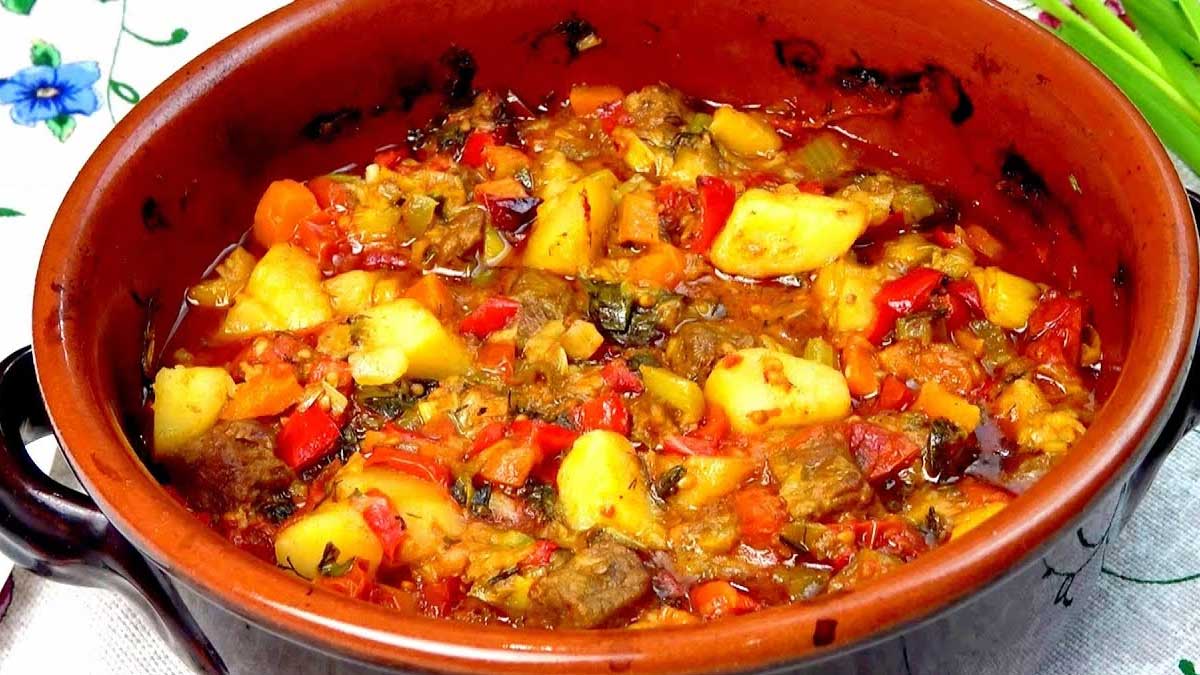 La recette de ragoût de viande et de légumes