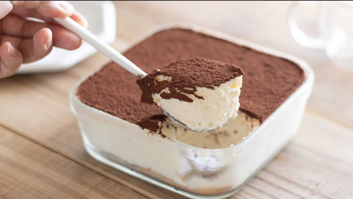 Tiramisu crémeux à la ricotta