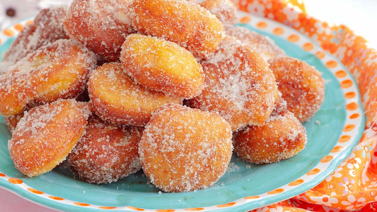 Beignets à l'orange à la ricotta