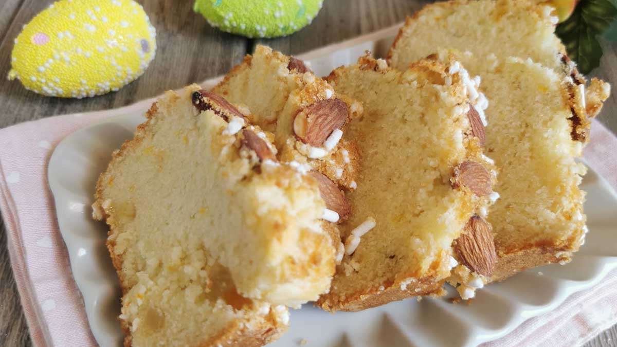 Cake au yaourt et aux amandes