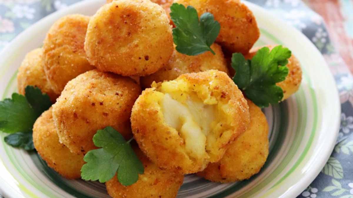 Croquettes de riz au fromage